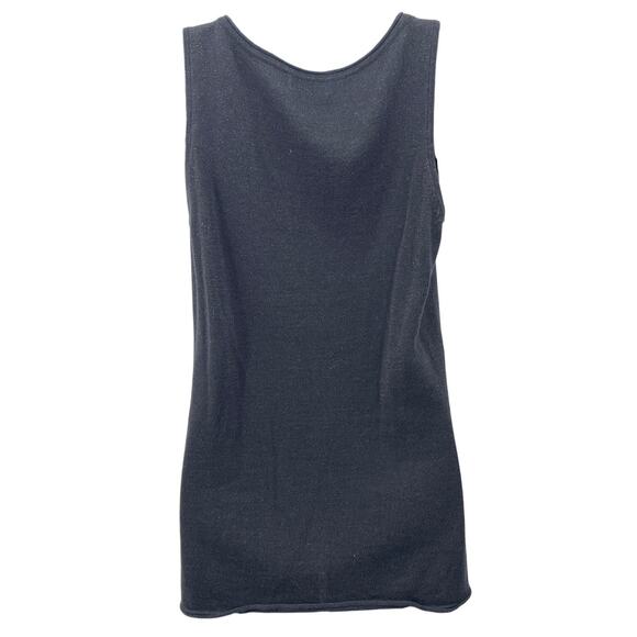 Lilly Pulitzer 2 Pc Set Black Silver Metallic Shell Top & Cardigan Women's S - Picture 6 of 10